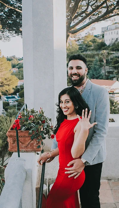 Secret proposal photoshoot