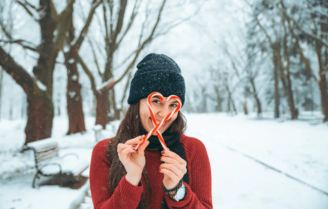 Girl Angels Pose Lies Snow On Stock Photo 1067955035 | Shutterstock