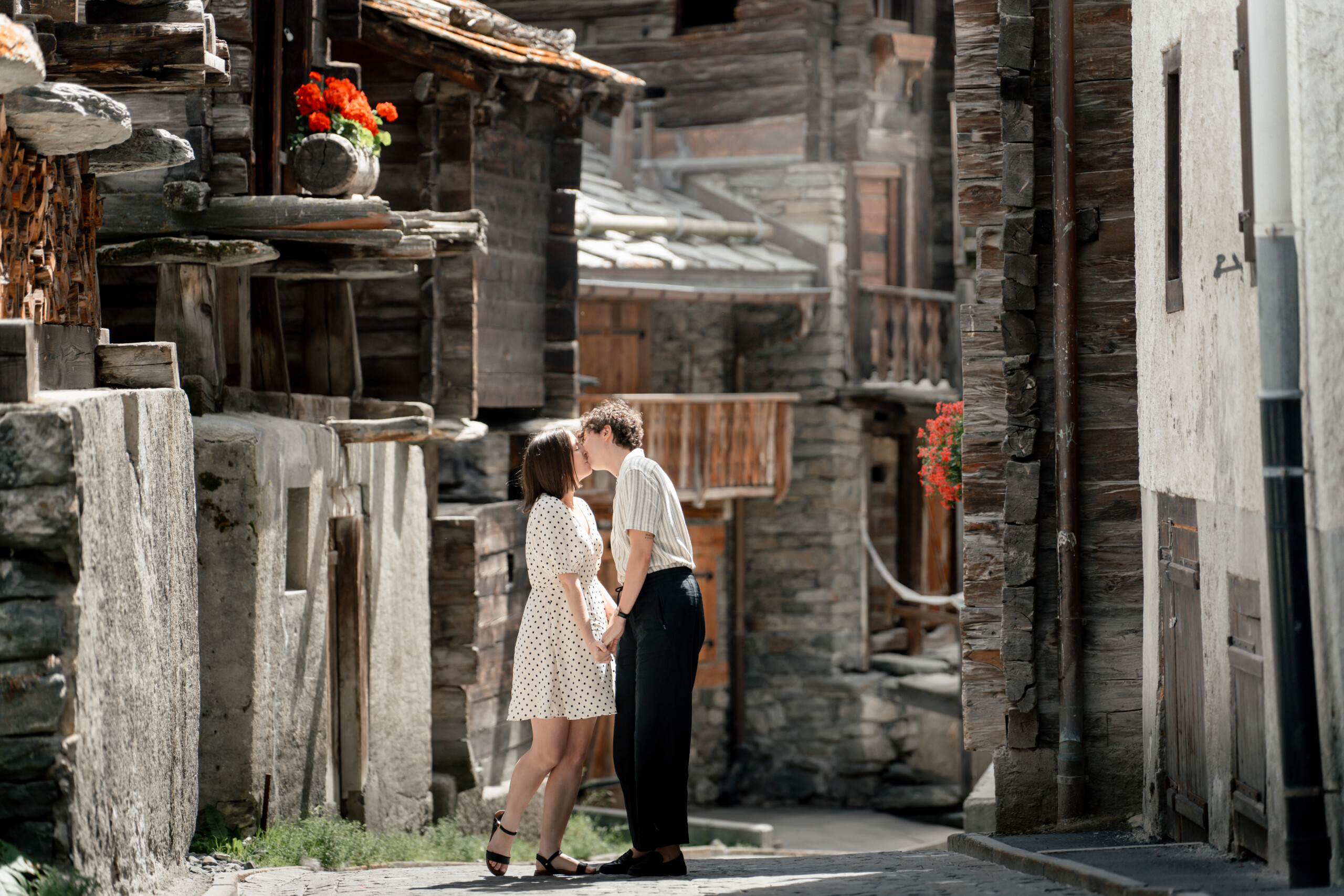 Proposal photoshoot by Eric, Localgrapher in Zermatt