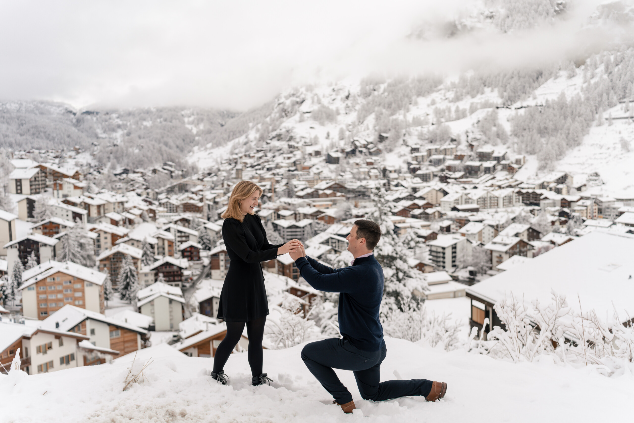 Proposal photoshoot by Enric, Localgrapher in Zermatt