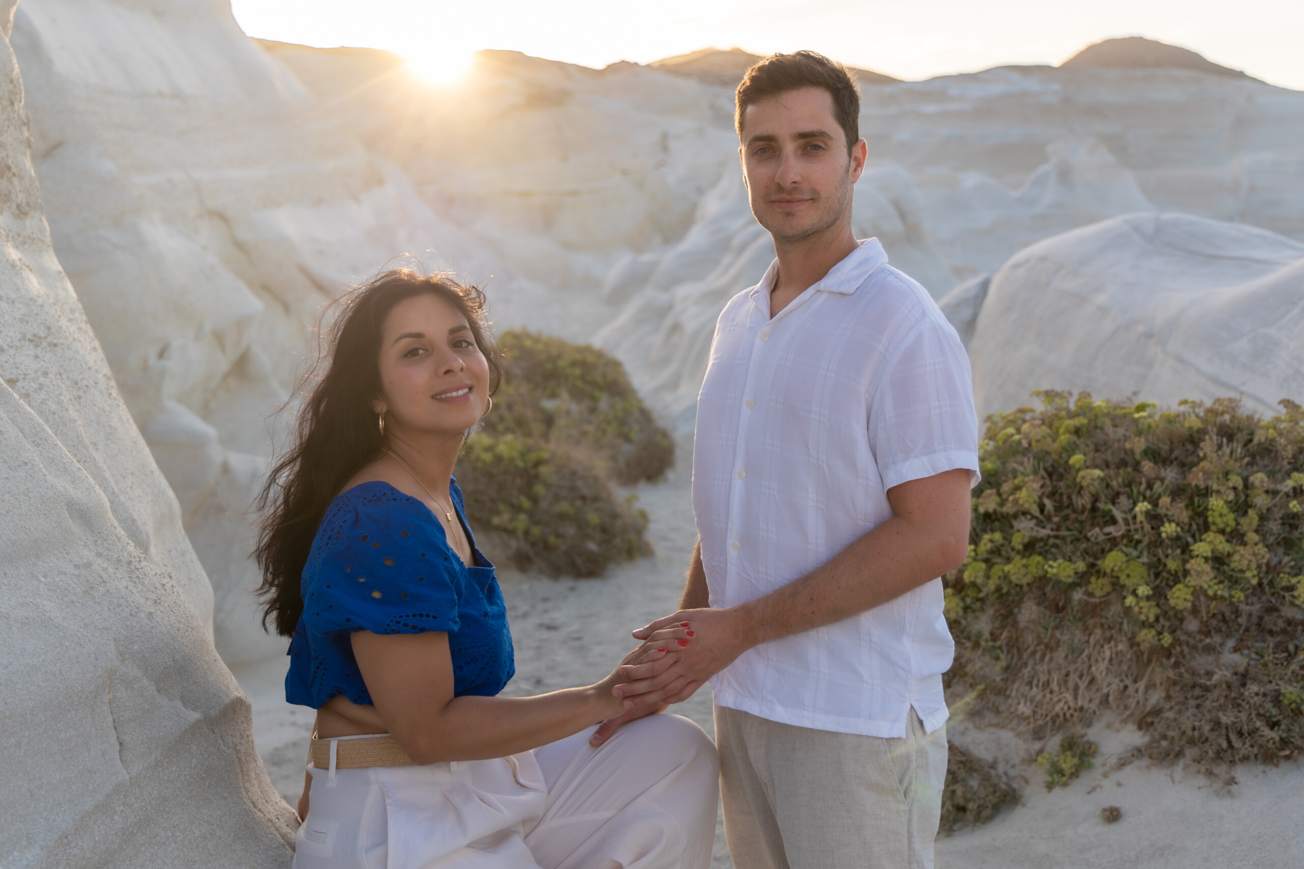 Engagement photoshoot by Pantelis, Localgrapher in Milos