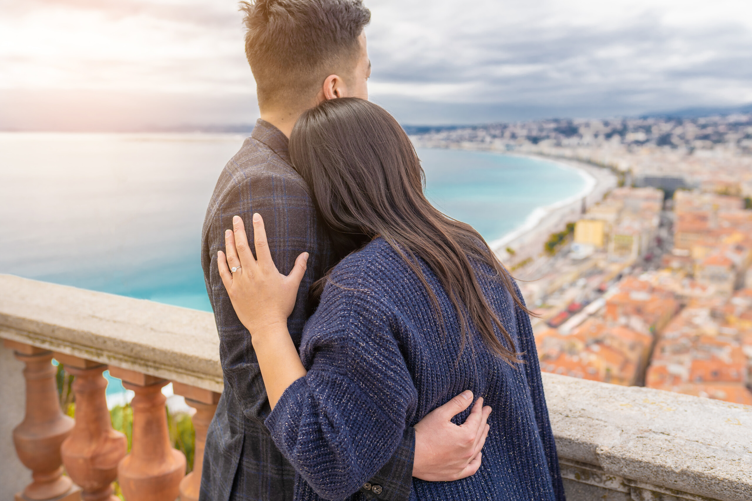 Engagement photoshoot by Aimen, Localgrapher in Nice