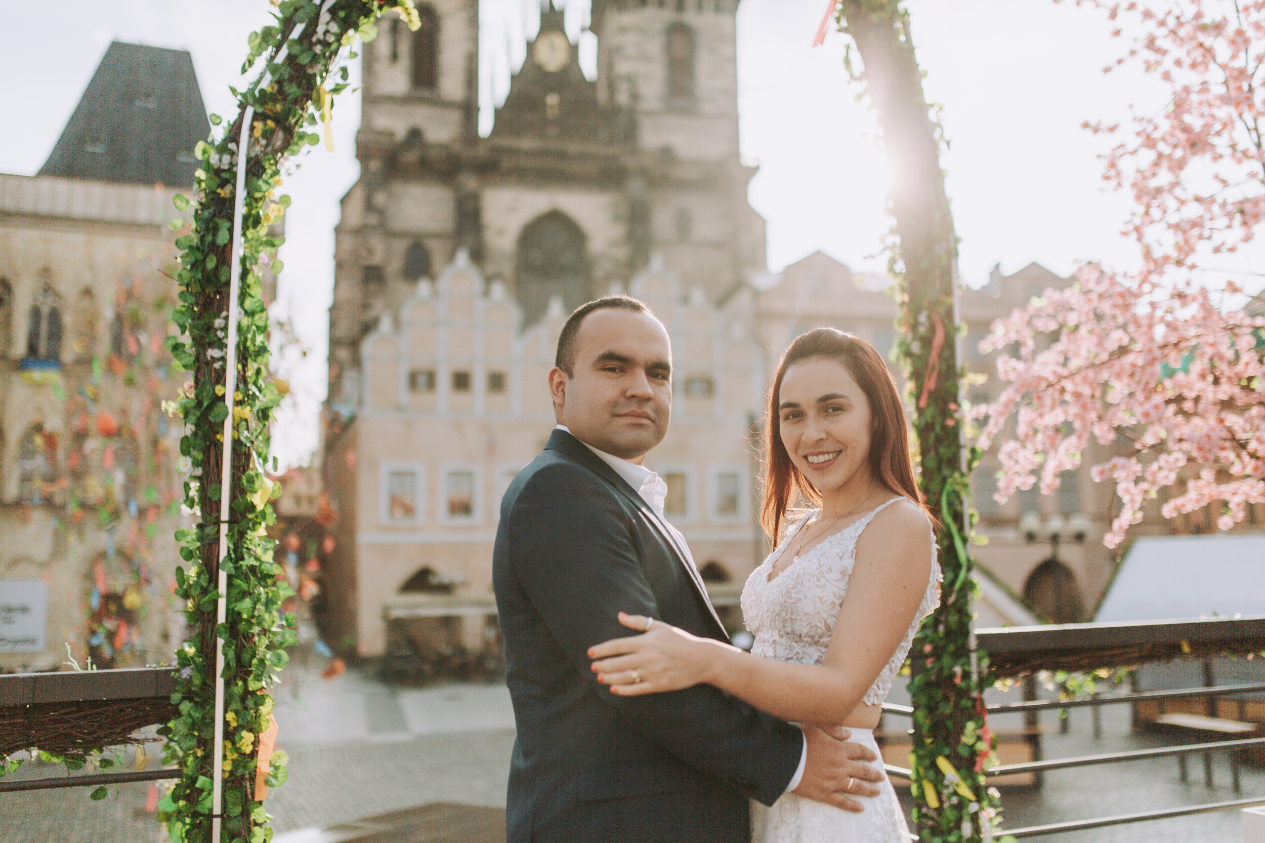 Easter wedding photoshoot by Zdenka, Localgrapher in Prague